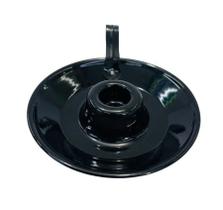 Castiçal porta Velas Preto Vibrante de Aluminio