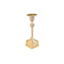 Castiçal Simples 18cm Branco Rústico Decorativo Luxo.