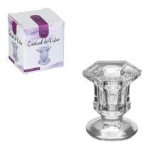 Castical Vidro Sextavado 5,5X5,5Cm - art house