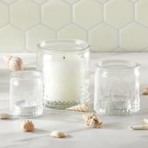Castiçal votivo Kate Aspen Nesting Clear Glass (conjunto 3) Castiçal votivo Kate Aspen Nesting Clear Glass (conjunto 3)