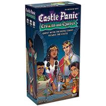 Castle Panic: Coroas e Missões de expansão Jogo de tabuleiro para adultos e familiares Cooperativa Idade 8+ para 1 a 6 jogadores Tempo médio de reprodução 45 minutos Feito por Fireside Games