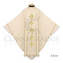 Casula Cruz de Malta - Consagradus Vestes Sacras