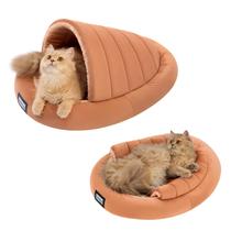 Cat Bed Cave Balance 2 em 1 para gatinhos e cães pequenos Cat Bed Cave Balance 2 em 1 para gatinhos e cães pequenos