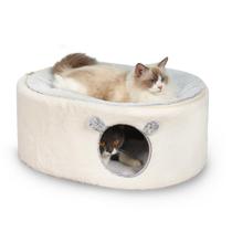 Cat Bed Zoratoo Fluffy Cat Cave Casa fechada para gatos que vivem em ambientes fechados Cat Bed Zoratoo Fluffy Cat Cave Casa fechada para gatos que vivem em ambientes fechados
