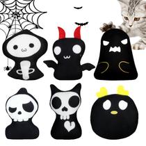 Cat Catnip Toys Homu Horrible Halloween Ghost, conjunto de 6