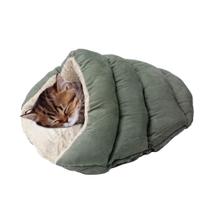 Cat Cave Bed SPOT Sleep Zone Cuddle Cave para gatos que vivem em ambientes fechados