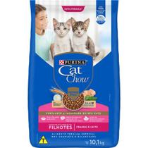 Cat Chow Gatos Filhotes Sabor Frango e Leite 10,1kg