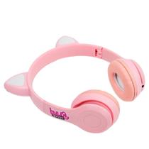 Cat Fone Bluethooth Make Brinq - Rosa - Polibrinq