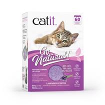 Cat Litter Catit Go Natural Pea Husk Grumping 5,6 kg de lavanda