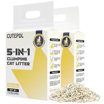 Cat Litter CUTEPOL Mixed 5 em 1, aglomerado de 7,9 lb/saco