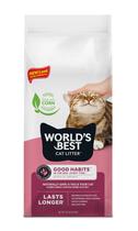 Cat Litter World's Best Good Habits Cat Attract Saco de 14,5 kg