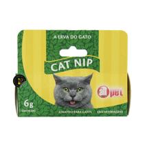 Cat Nip Ervas Gateira Atrativo Gato 6g - Allpet Catnip