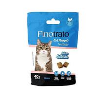 Cat Nuggets Para Gatos Super Premium Salmão 40g Finotrato - FINO TRATO