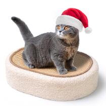 Cat Scratcher Bed ComSaf Cat Scratching Board Sisal Oval Cat Scratcher Bed ComSaf Cat Scratching Board Sisal Oval