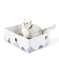 Cat Scratcher Box Conlun Cat Scratching Pad portátil 3 em 1