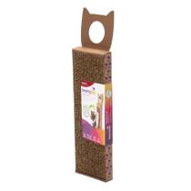 Cat Scratcher SmartyKat Scratch Up corrugado suspenso marrom