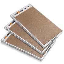 Cat Scratching Board Markarbarka, pacote com 3 cartões reversíveis Cat Scratching Board Markarbarka, pacote com 3 cartões reversíveis