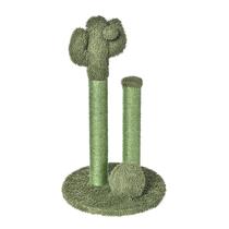 Cat Scratching Post Amazon Basics Cactus Triple Posts Green