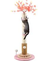 Cat Scratching Post COUNER Corda de sisal de 45 polegadas de altura rosa