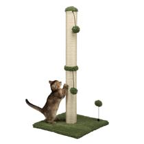 Cat Scratching Post MECOOL Premium Basics 34" de altura verde