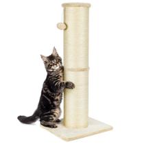 Cat Scratching Post PAWSCRAT, 81 cm de altura, sisal natural, bege
