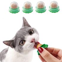 Cat Snacks Candy Ball, pacote com 4 brinquedos Catnip Toys Treats SEALEN Cat Snacks Candy Ball, pacote com 4 brinquedos Catnip Toys Treats SEALEN