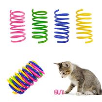 Cat Spring Toys YULOYI, pacotes de 30 molas de plástico coloridas