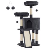 Cat Tower Feandrea Cat Tree Indoor, capacidade de 110 libras, cinza esfumaçado