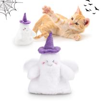 Cat Toy Kimee Flapping Ghost Catnip Toy Tema de Halloween Cat Toy Kimee Flapping Ghost Catnip Toy Tema de Halloween