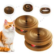 Cat Toy Kitty Cat Scratchers Magic Organ, pacote com 2 unidades