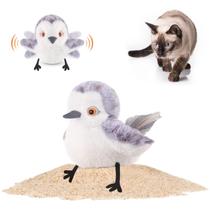 Cat Toy Potaroma Flapping Bird Sandpiper com som de chilrear Cat Toy Potaroma Flapping Bird Sandpiper com som de chilrear