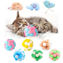 Cat Toys Paw Paw Babe Cat Balls & Catnip Toys Set x9