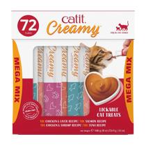 Cat Treat Catit Creamy Lickable Healthy Flavors 72x15ml Cat Treat Catit Creamy Lickable Healthy Flavors 72x15ml