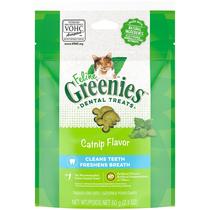 Cat Treats FELINE GREENIES Adult Dental Care Catnip 60g Cat Treats FELINE GREENIES Adult Dental Care Catnip 60g