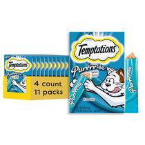 Cat Treats Temptations - Purê Cremoso com Atum (44 Sachês de 12ml) Cat Treats Temptations - Purê Cremoso com Atum (44 Sachês de 12ml)