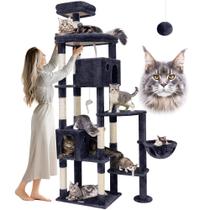 Cat Tree Globlazer F83 Giant para gatos de interior XXL cinza escuro