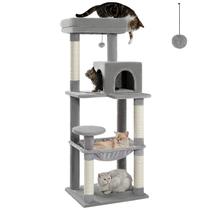 Cat Tree MUTTROS para Gatos Grandes - com Rede de Pelúcia e Estrutura Metálica Cat Tree MUTTROS para Gatos Grandes - com Rede de Pelúcia e Estrutura Metálica