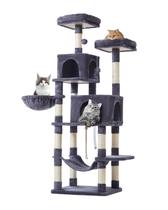 Cat Tree Taoqimiao Cat Tower 168 cm com 12 arranhões Cat Tree Taoqimiao Cat Tower 168 cm com 12 arranhões