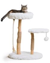 Cat Tree Tower Mau Modern Rizzo para gatos grandes de até 7 kg Cat Tree Tower Mau Modern Rizzo para gatos grandes de até 7 kg