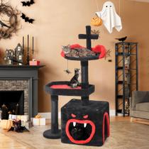 Cat Tree YITAHOME Gothic 98 cm de interior com cama de caixão e arranhador