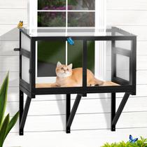 Cat Window Box Catio Outdoor Cat Enclosure Perch FunXplore
