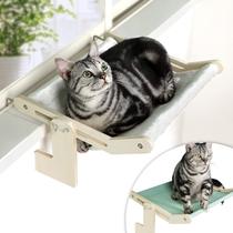 Cat Window Perch Qpinkpet para gatos grandes em ambientes fechados