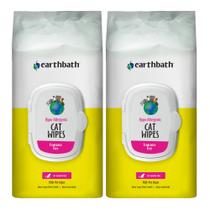 Cat Wipes Earthbath, hipoalergênico, sem fragrância, 100 quilates
