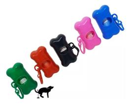 Cata Caca Kit Ossinho + 1 Rolo Cores (2 No Total) Cocô Pets