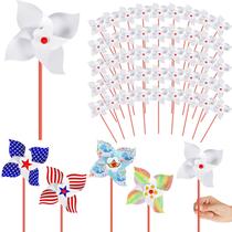Cata-ventos de papel DIY Simgoing, 150 unidades para kits de artesanato para crianças Cata-ventos de papel DIY Simgoing, 150 unidades para kits de artesanato para crianças