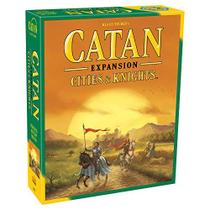 CATAN Cities and Knights Board Game Expansion Jogo de tabuleiro para adultos e familiar de Jogos de Tabuleiro de Aventura idades 12+ para 3 a 4 jogadores Tempo médio de jogo 60 minutos Feito por Catan Studio