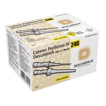 Catater Intravenoso 24g C/100 un - DESCARPACK
