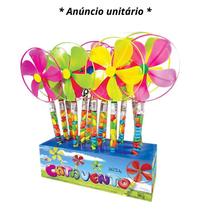 Catavento de Brinquedo c/ Balinhas de Vários Sabores e Cores