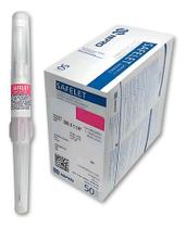 Catéter Nipro Rosa 20g Safelet Intravenoso 50 Unidades