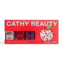 Cathy beauty kit esmalte big apple 4 trio Cathy beauty kit esmalte big apple 4 trio